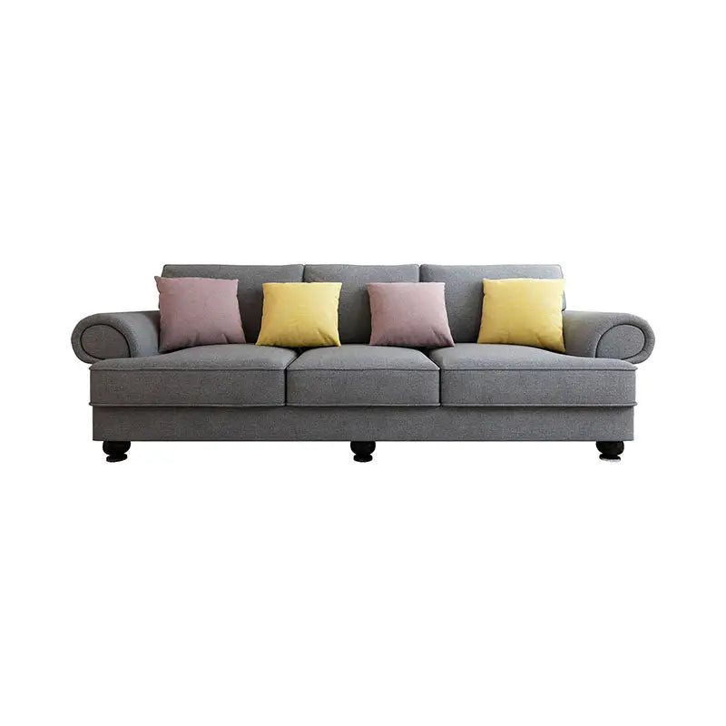 The Cloud Nine 3-Seater Sofa Slate Grey - Furniture > Sofas > Sofas & Sofa Beds