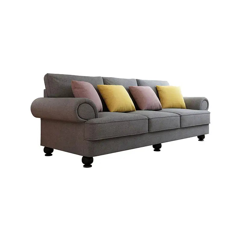 The Cloud Nine 3-Seater Sofa Slate Grey - Furniture > Sofas > Sofas & Sofa Beds