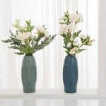 Thickened Pe Vase for Dried Flower Arrangements - Durable Drop-proof and Crack-proof - Light Green - Home & Garden >
