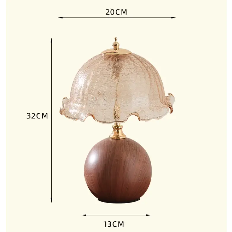 Three-colour Changing Light French-Inspired Bedside Lamp - Modern Minimalist Warm Light - Home & Garden > Lighting >
