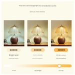 Three-colour Changing Light French-Inspired Bedside Lamp - Modern Minimalist Warm Light - Home & Garden > Lighting >