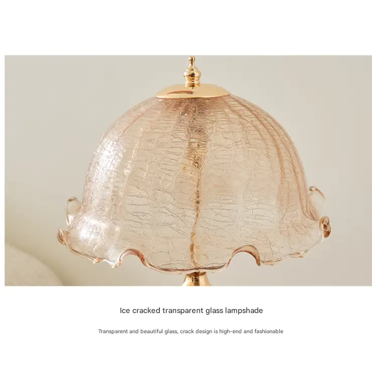 Three-colour Changing Light French-Inspired Bedside Lamp - Modern Minimalist Warm Light - Home & Garden > Lighting >