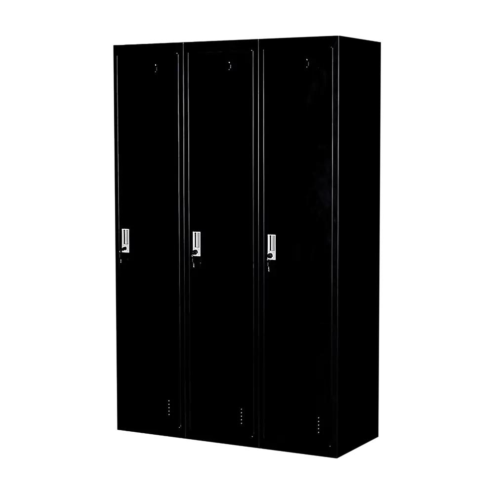 Three-Door Side by Side Office Gym Shed Storage Locker - Furniture > Office
