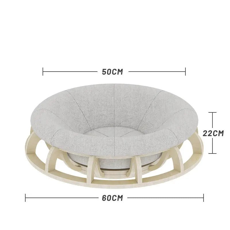 Timber Gyro Cat Nest Bed - Pet Care > Toys > Cat Toys
