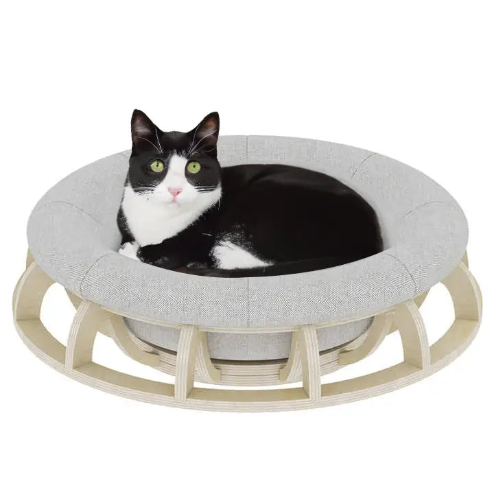 Timber Gyro Cat Nest Bed - Pet Care > Toys > Cat Toys