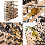 Timber Wine Rack Storage Cellar Organiser 120 Bottle - Home & Garden > Kitchenware