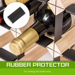 Timber Wine Rack Storage Cellar Organiser 72 Bottle - Home & Garden > Kitchenware