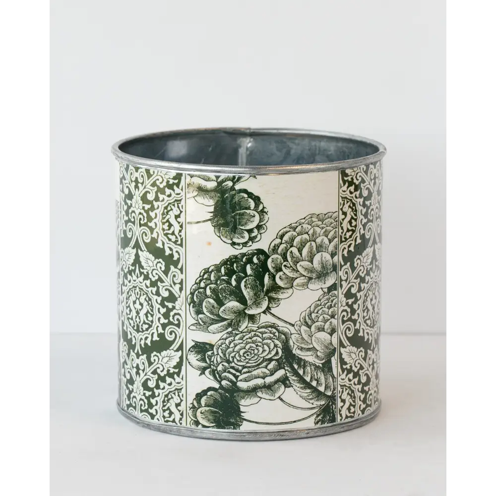 tin-planter-raj-dahlia-set-of-4 - Home & Garden > Decor > Garden Ornaments