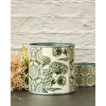 tin-planter-raj-dahlia-set-of-4 - Home & Garden > Decor > Garden Ornaments