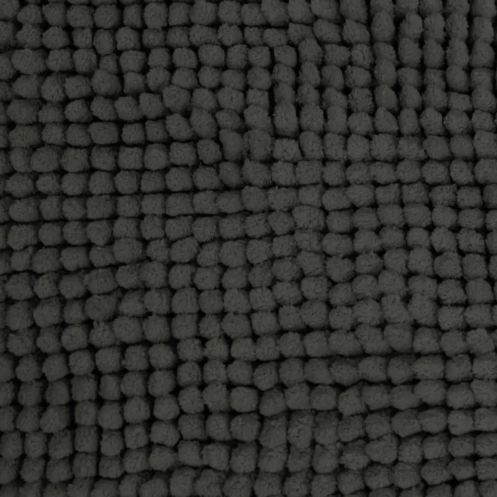 Toggle Microfiber Bath Mat Contoured Charcoal - Home & Garden > Bathroom Accessories