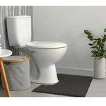 Toggle Microfiber Bath Mat Contoured Charcoal - Home & Garden > Bathroom Accessories
