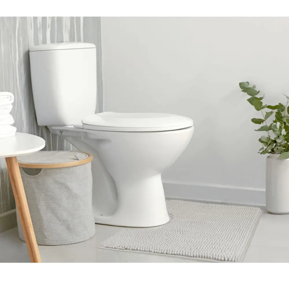 Toggle Microfiber Bath Mat Contourned Silver - Home & Garden > Bathroom Accessories > Bath Mats & Rugs