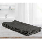 Toggle Microfiber Bath Mat Large Charcoal - Home & Garden > Bathroom Accessories