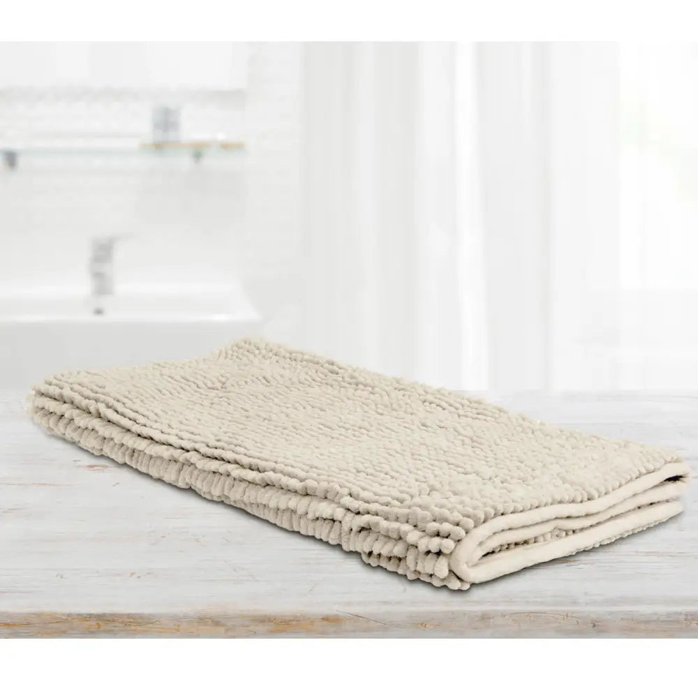 Toggle Microfiber Bath Mat Large Stone - Home & Garden > Bathroom Accessories