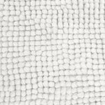 Toggle Microfiber Bath Mat Large White - Home & Garden > Bathroom Accessories