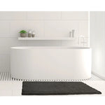 Toggle Microfiber Bath Mat Medium Charcoal - Home & Garden > Bathroom Accessories