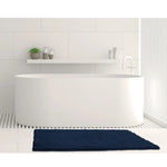Toggle Microfiber Bath Mat Medium Navy - Home & Garden > Bathroom Accessories