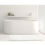Toggle Microfiber Bath Mat Medium White - Home & Garden > Bathroom Accessories