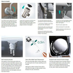 Toilet Bidet Seat Dual Nozzles Bidet Non Electric Toilet Water Sprayer Bathroom - Home & Garden > Bathroom Accessories