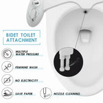 Toilet Bidet Seat Spray Hygiene Water Wash Clean Sanitation Bathroom Attachment - Furniture > Bathroom > Bidets