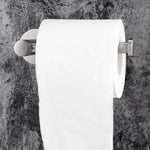 Toilet Paper brushed Holder Self Adhesive Bathroom Paper Roll Holder Roll Holder 304 - Home & Garden > Bathroom