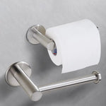 Toilet Paper brushed Holder Self Adhesive Bathroom Paper Roll Holder Roll Holder 304 - Home & Garden > Bathroom
