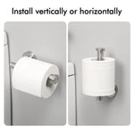 Toilet Paper Holder Bathroom Paper Roll Holder Roll Holder brushed Silver Wall Mount 304 - Home & Garden > Bathroom