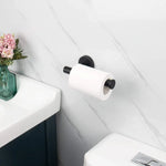 Toilet Paper Holder Black Wall Mount Bathroom Paper Roll Holder Roll Holder 304 - Home & Garden > Bathroom Accessories