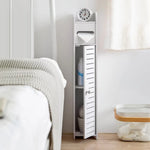 Toilet Paper Roll Holder for Bathroom (White 80 cm) - Home & Garden > Bathroom Accessories