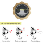 Toilet Roll Holder Removable Suction BLACK - Home & Garden > DIY > Hardware Hooks