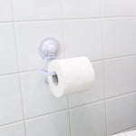 Toilet Roll Holder Removable Suction WHITE - Home & Garden > DIY > Hardware Hooks