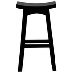Tokyo Solid Mahogany Timber Barstool (Chocolate) - Furniture > Bar Stools & Chairs > Table & Bar Stools