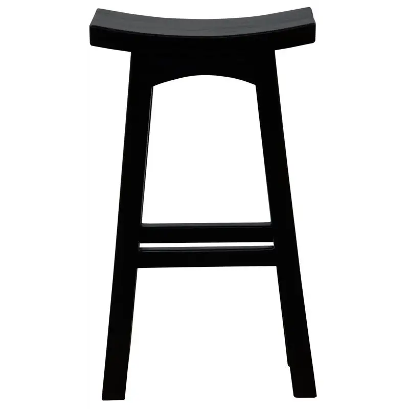 Tokyo Solid Mahogany Timber Barstool (Chocolate) - Furniture > Bar Stools & Chairs > Table & Bar Stools
