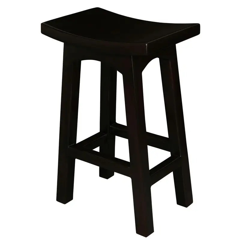 Tokyo Timber Kitchen Counter Stool (Chocolate) - Furniture > Bar Stools & Chairs > Table & Bar Stools