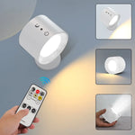 Touch-Control LED Night Light with 3 Brightness Levels & 3 Color Temperatures - Adjustable Stepless Dimming for Home &