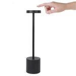 Touch-Control LED Table Lamp with Adjustable Color Modes - Black - Home & Garden > Lighting > Table Lamps