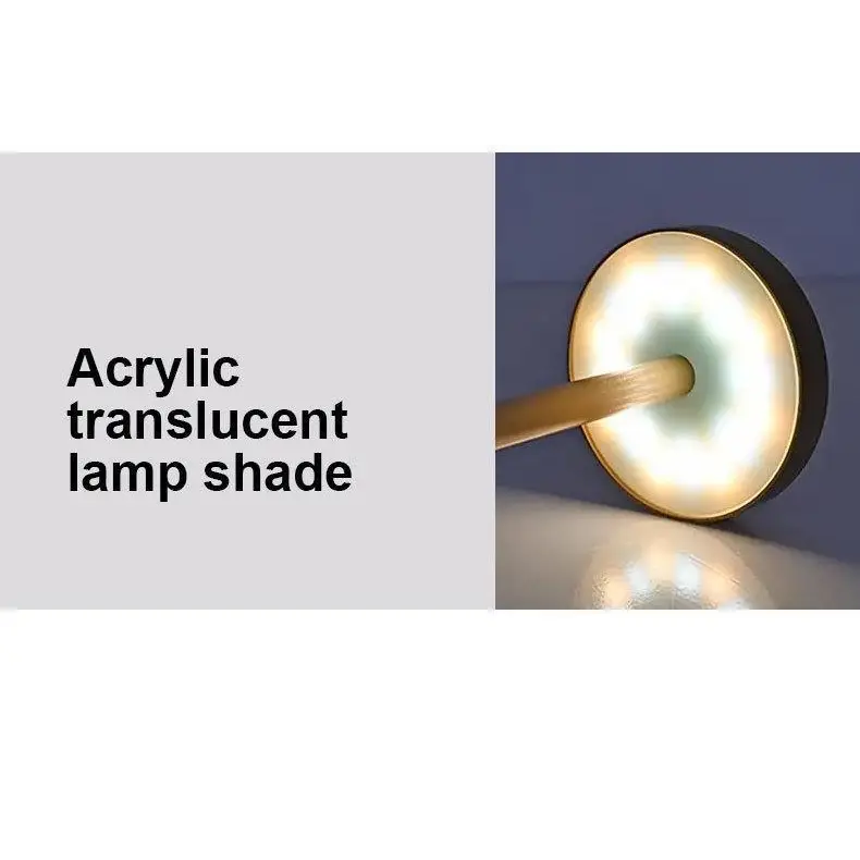 Touch-Control LED Table Lamp with Adjustable Color Modes - Black - Home & Garden > Lighting > Table Lamps
