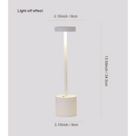 Touch-Control LED Table Lamp with Adjustable Color Modes - Rose Gold - Home & Garden > Lighting > Table Lamps