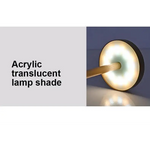 Touch-Control LED Table Lamp with Adjustable Color Modes - Silver - Home & Garden > Lighting > Table Lamps