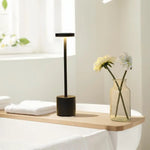 Touch-Control LED Table Lamp with Adjustable Color Modes - White - Home & Garden > Lighting > Table Lamps
