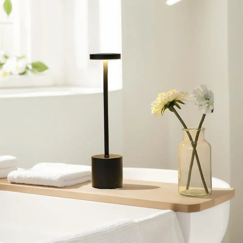 Touch-Control LED Table Lamp with Adjustable Color Modes - White - Home & Garden > Lighting > Table Lamps