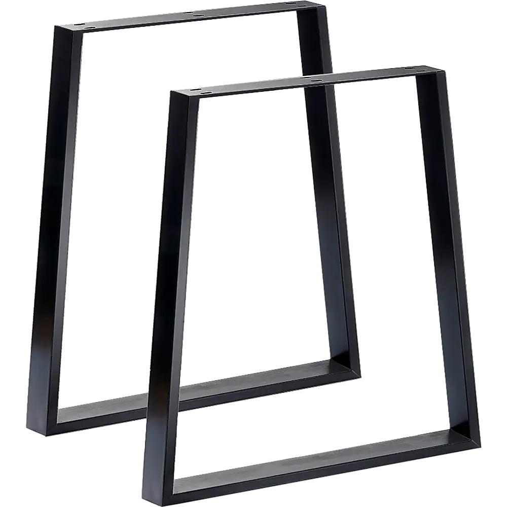 Trapezium Shaped Table Bench Desk Legs Retro Industrial Design Fully Welded - Furniture > Office