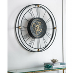 TRAVELER WALL CLOCK WITH MOVING 3D MECHANISM - Home & Garden > Decor > Clocks