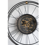 TRAVELER WALL CLOCK WITH MOVING 3D MECHANISM - Home & Garden > Decor > Clocks