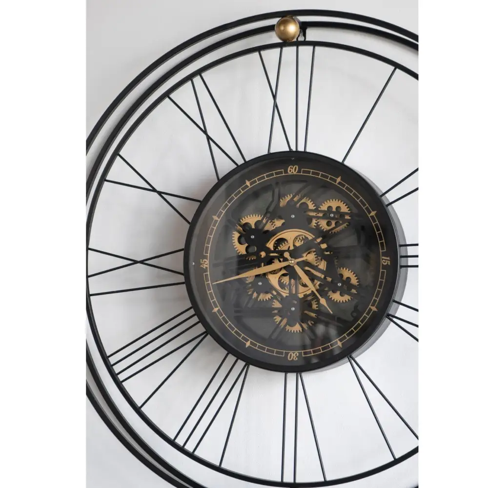 TRAVELER WALL CLOCK WITH MOVING 3D MECHANISM - Home & Garden > Decor > Clocks