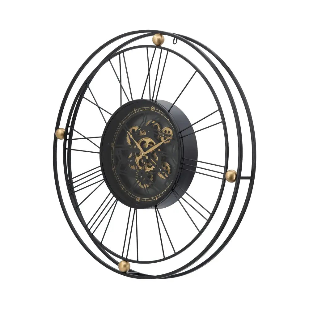 TRAVELER WALL CLOCK WITH MOVING 3D MECHANISM - Home & Garden > Decor > Clocks