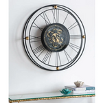 TRAVELER WALL CLOCK WITH MOVING 3D MECHANISM - Home & Garden > Decor > Clocks