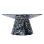 TRIDENT MOTHER OF PEARL HAND MADE COFFEE TABLE - Furniture > Living Room > Coffee Tables