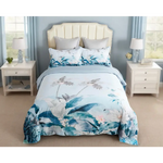 Tropical Quilt Cover Set - Super King Size - Home & Garden > Bedding