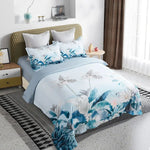 Tropical Quilt Cover Set - Super King Size - Home & Garden > Bedding